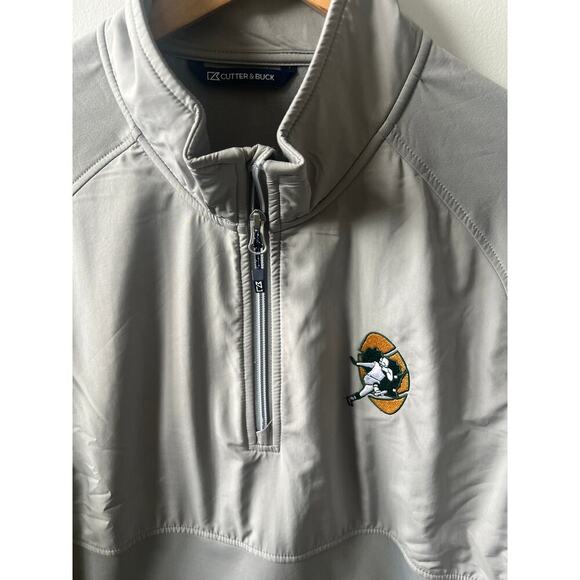 Cutter & Buck men's Green Bay Packers 1/4 zip pullover top men's size large - Picture 3 of 6